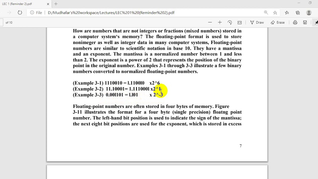 Binary Fraction Number