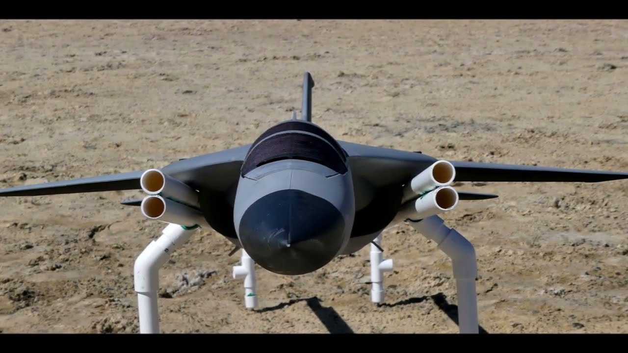 3d-printed F-111 Aardvark 64 mm EDF maiden flight