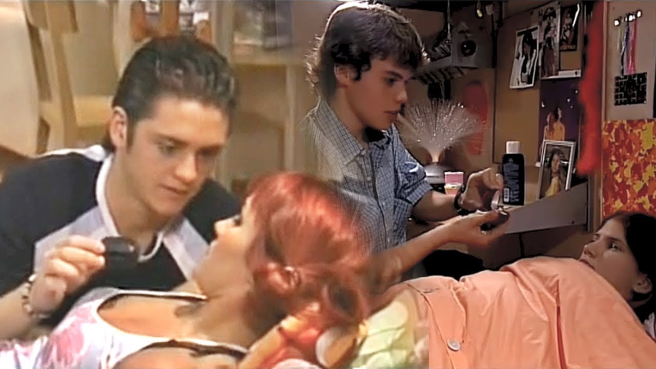 Pablo/Diego le desea feliz cumpleaños a Marizza/Roberta. Rebelde Way vs. Rebelde