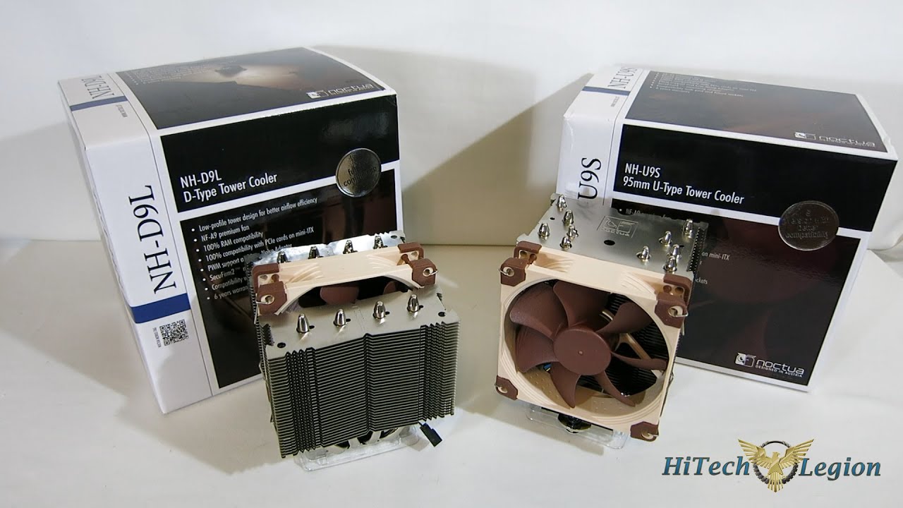 Noctua NH U9S and NH D9L Low Profile Tower Cooler Overview, Intsallation and Benchmarks