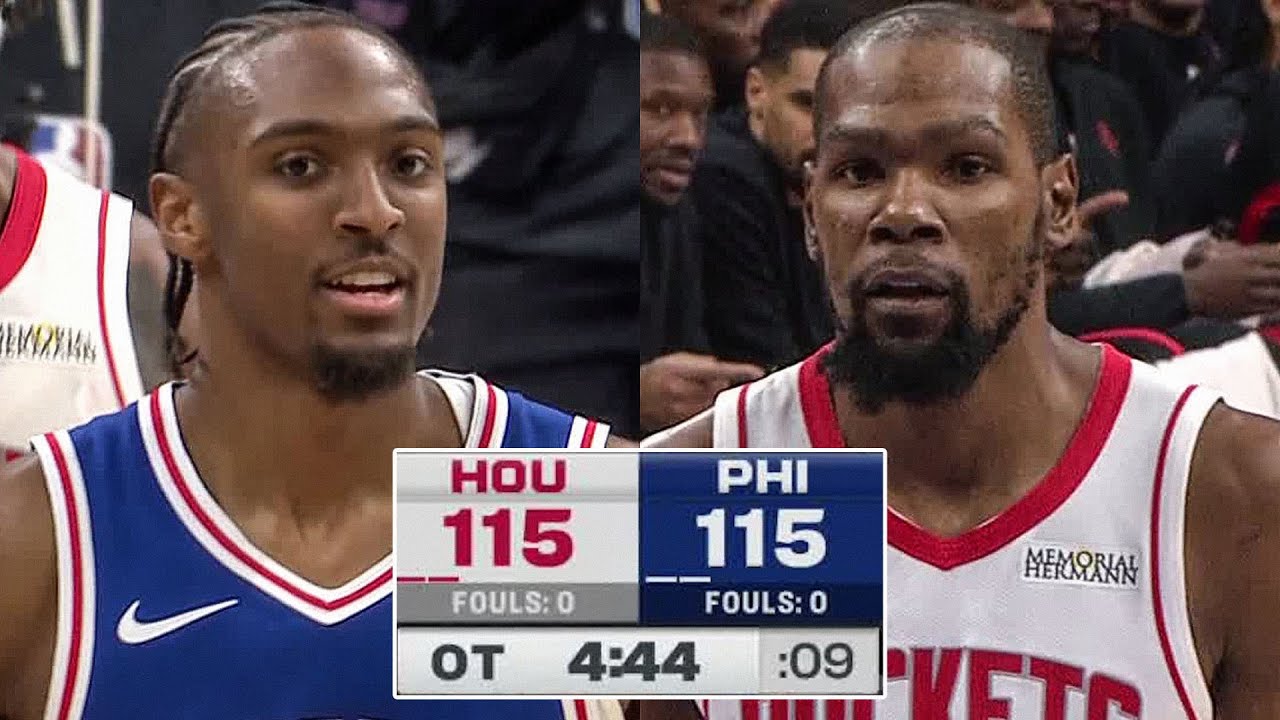 WILD OT ENDING Rockets vs Sixers | January 22, 2026