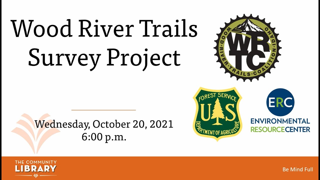 2021 Wood River Trails Coalition Trail Use Survey Presentation