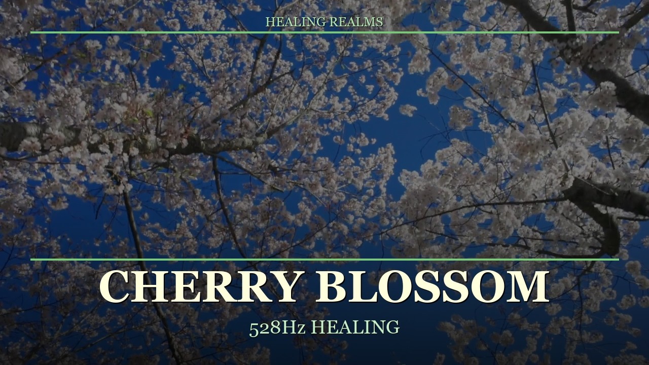 Cherry Blossom Forest | 528Hz Healing Frequencies | 3 Hours Renewal