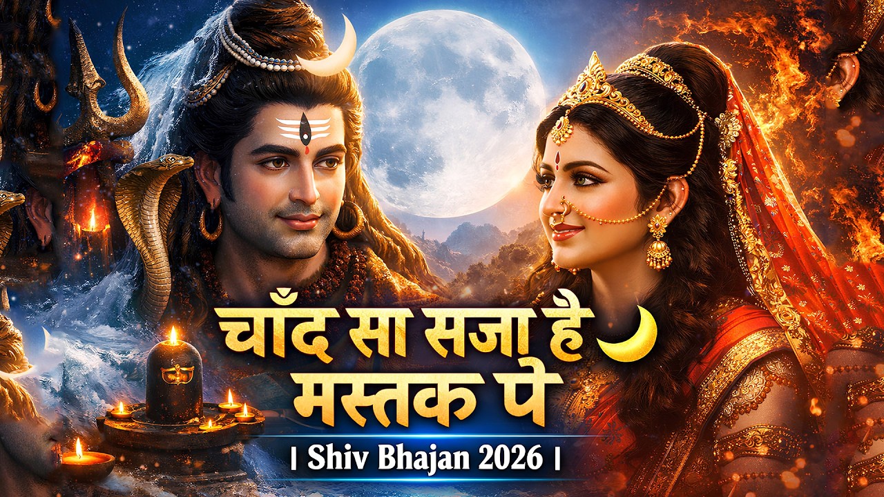 Chaand Sa Saja Hai Mastak Pe | Jata Mein Bahati Ganga Hai | Bholenath Bhakti Song | Shiv Bhajan