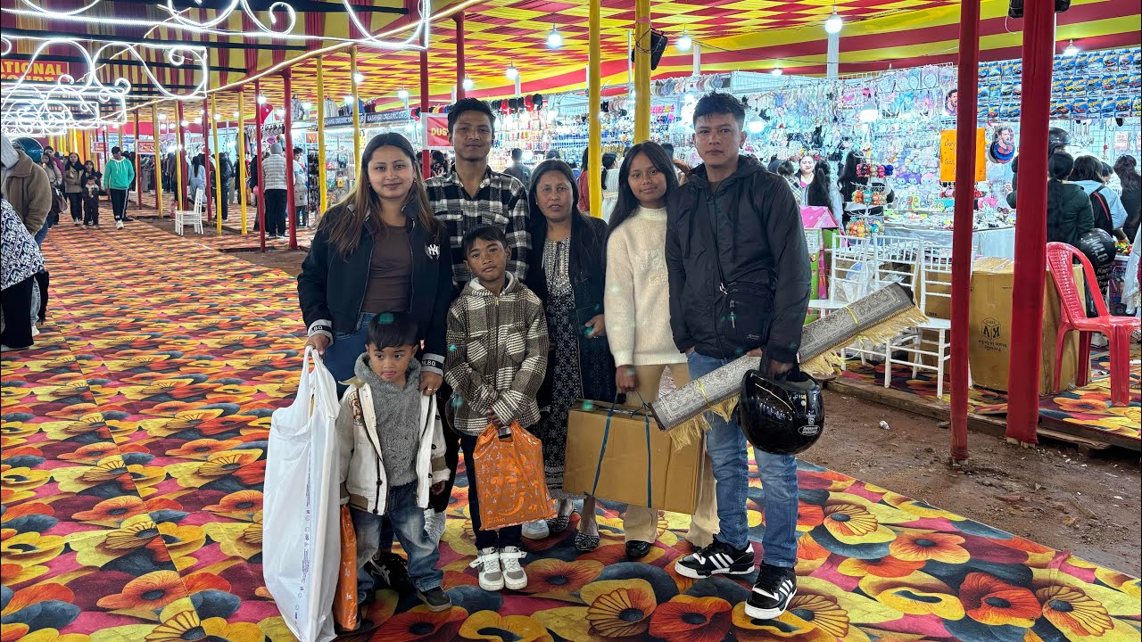Leit iew trade  fair 🛍️|| Madan iew rynghep || family shopping || 🛍️🛒