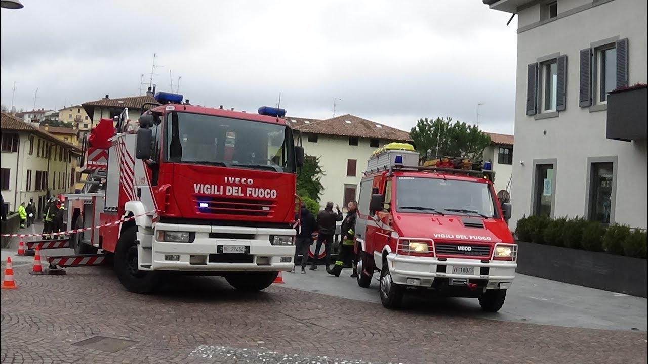Simulazione Incidente Stradale Auto Nel Fiume a Palazzolo Sull'Oglio