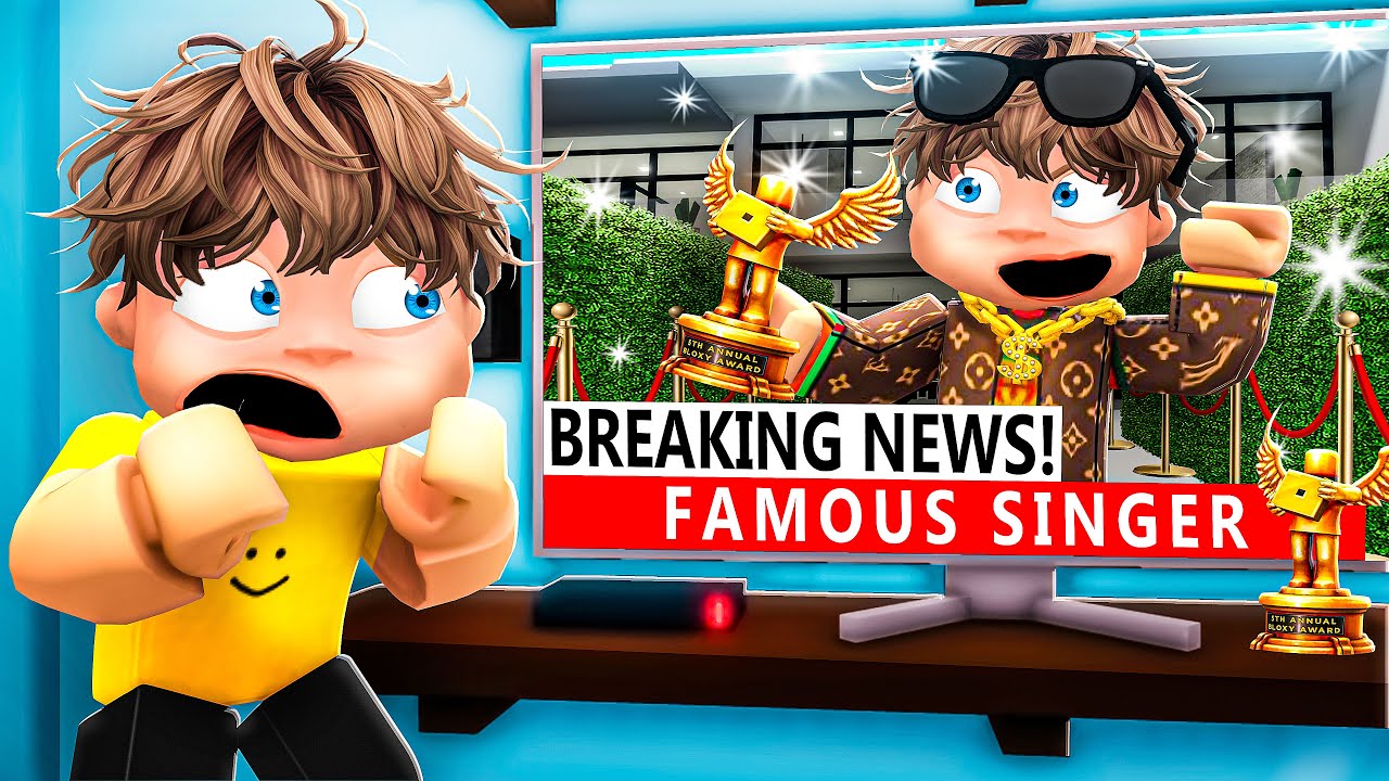 My SECRET TWIN BROTHER is FAMOUS?! (Roblox Brookhaven)