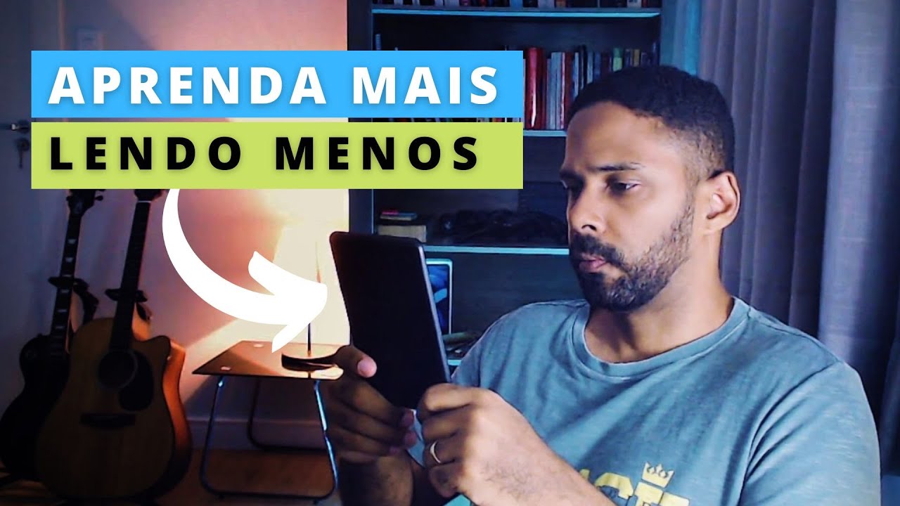 Chega dessa loucura de leitura dinâmica! LEIA MENOS E MELHOR