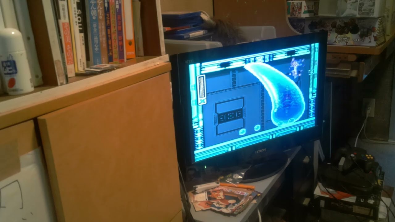 ロックマンXをやっていた