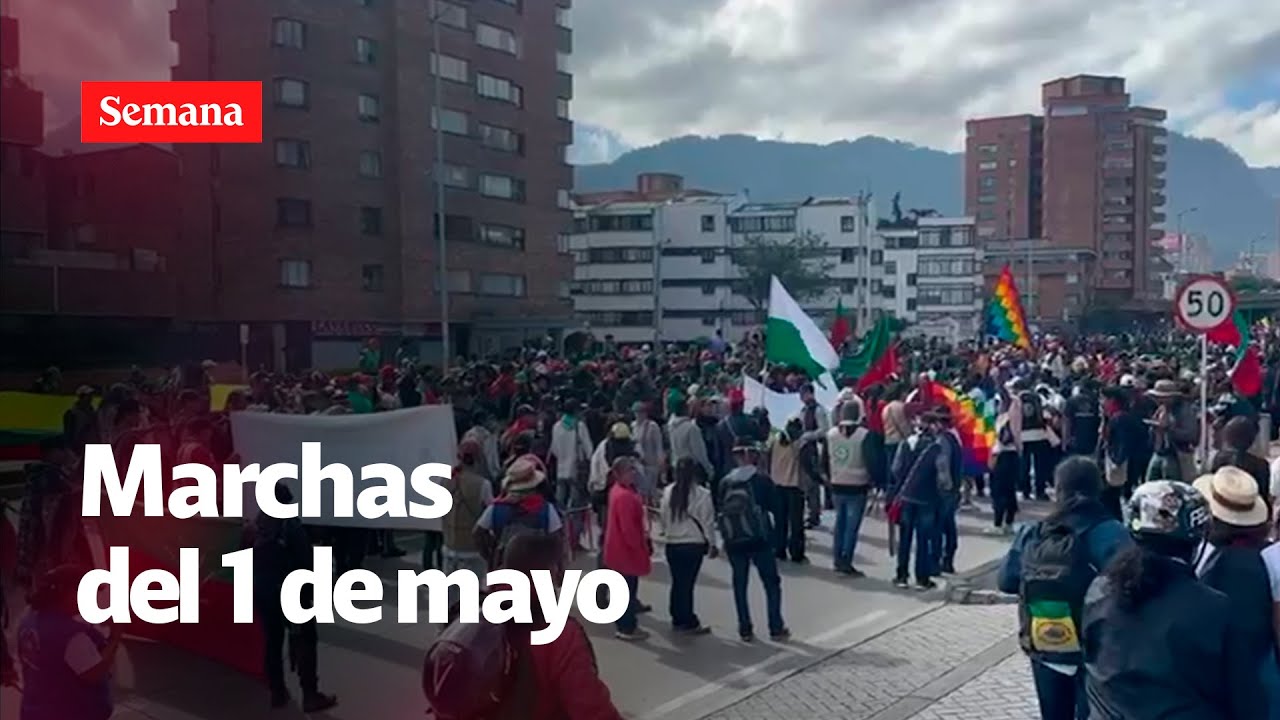 Inician las marchas del 1 de mayo