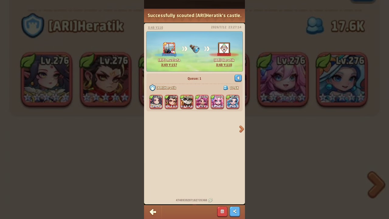 Top heroes 5v5 gameplay #games #strategygame #topheroes #gaming 