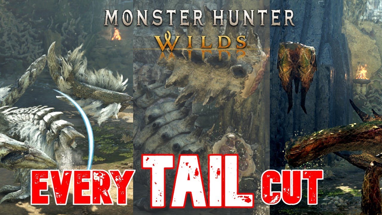 The most satisfying TAIL CUTS in Monster Hunter Wilds