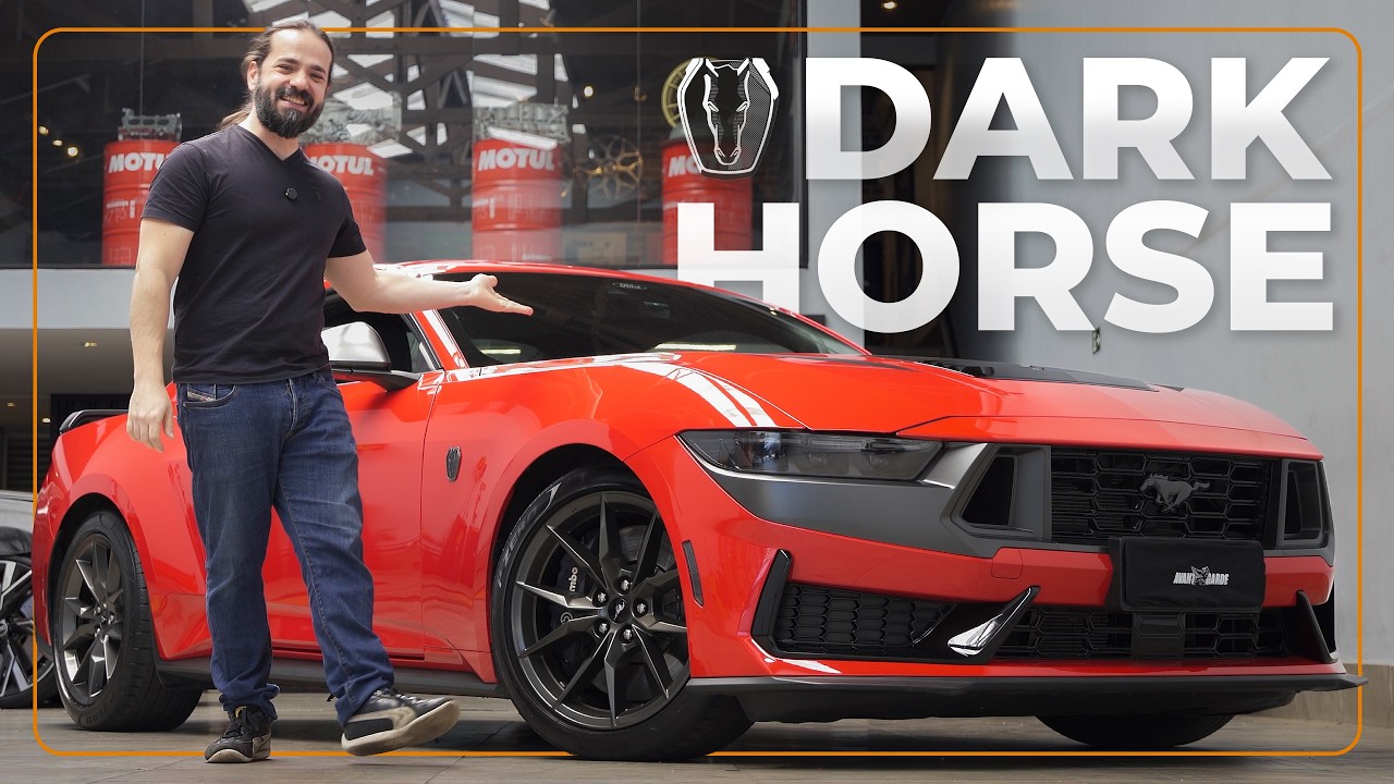 O Carro que mudou minha opinião sobre os americanos! Ford Mustang Dark Horse!