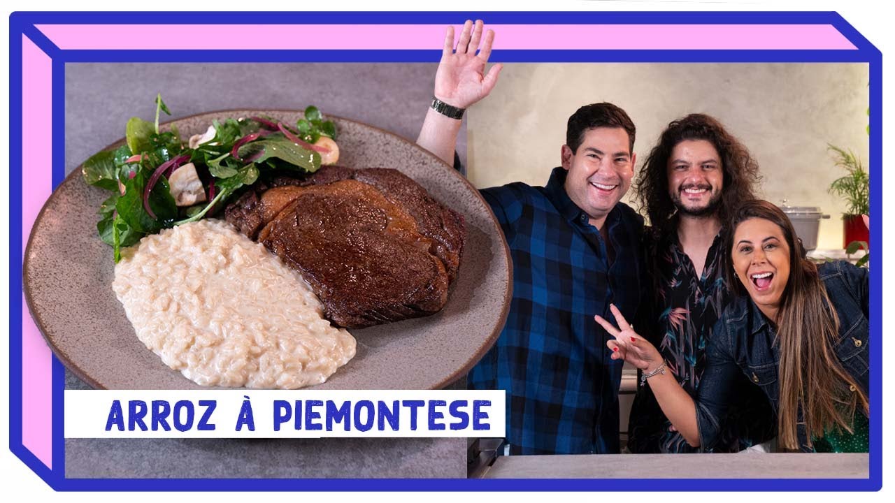 FIZ ARROZ À PIEMONTESE PARA O CANAL DOS CAÇADORES | Mohamad Hindi Collab
