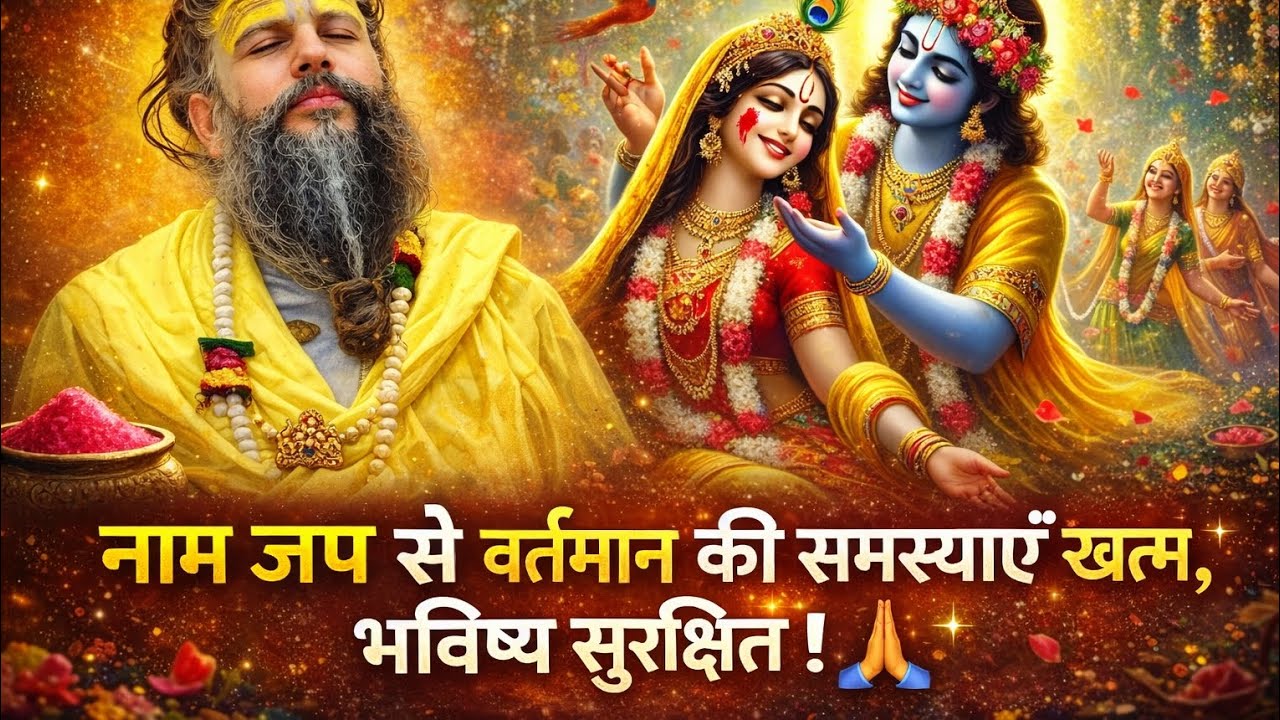 नाम जप से वर्तमान की समस्याएँ खत्म और भविष्य सुरक्षित | प्रेमानंद जी महाराज