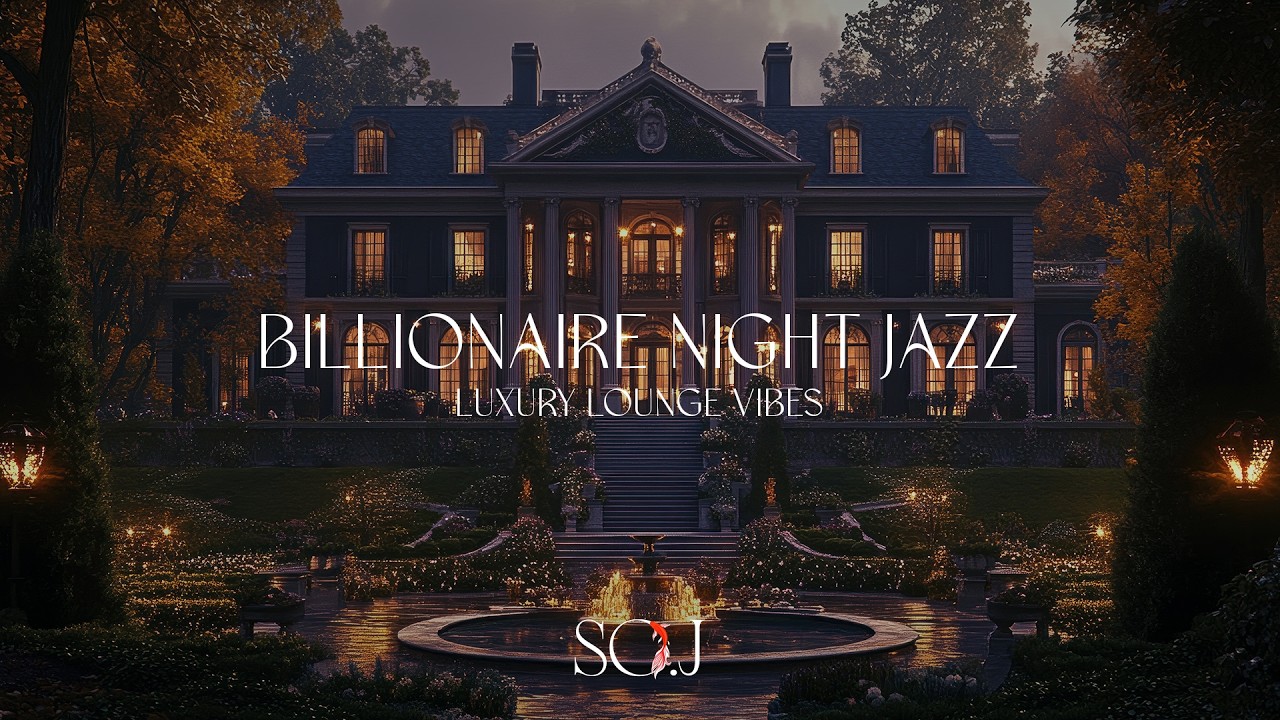Billionaire Night Jazz 💰 Luxury Lounge Vibes