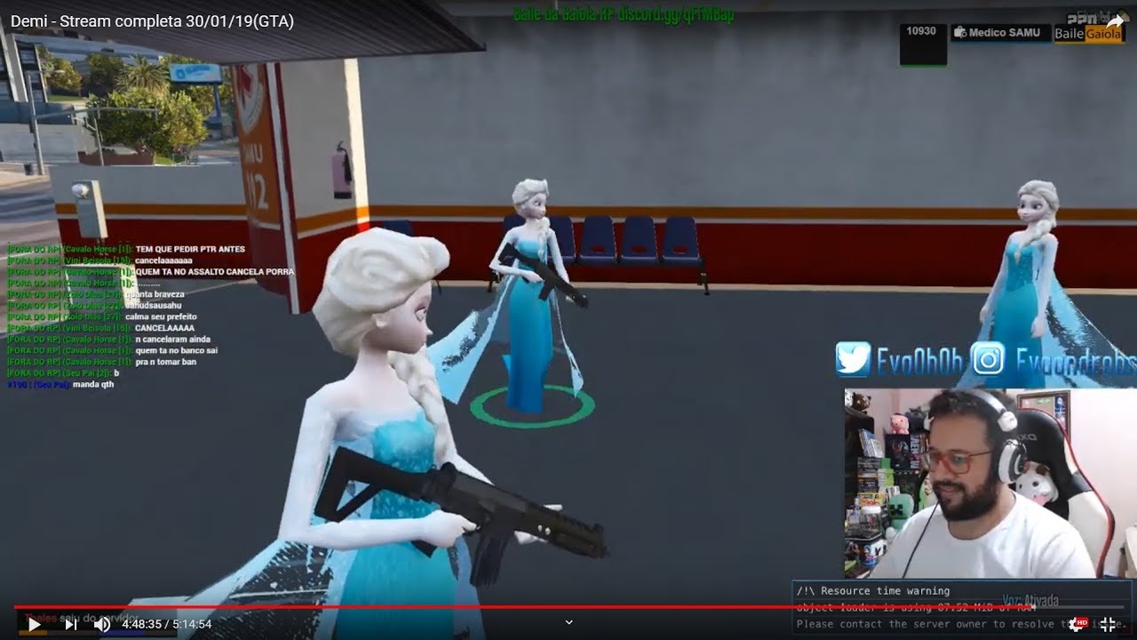 Demi - Stream completa 30/01/19(GTA)
