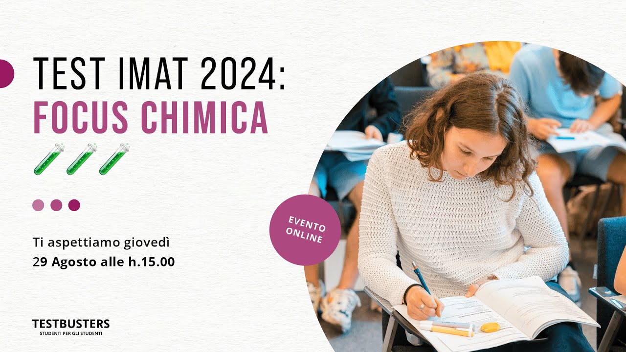 TEST IMAT 2024: Focus Chimica