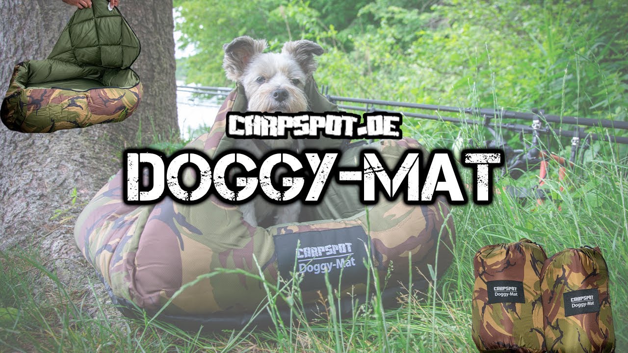 Carpspot Doggy-Mat Outdoor Hundematte / Schlafsack DPM Camouflage Angelmatte