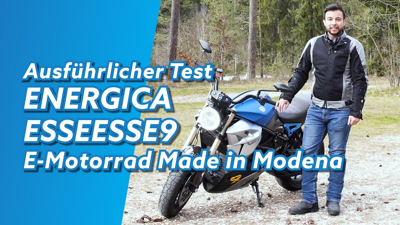 ⚡🏍 ENERGICA EsseEsse9 - Ausführlicher Test – E-Motorrad Made in Modena