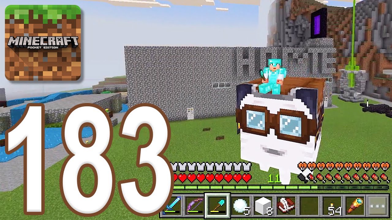 Minecraft Pocket Survival - Gameplay Walkthrough Part 183 - Happy Ghast (iOS, Android)