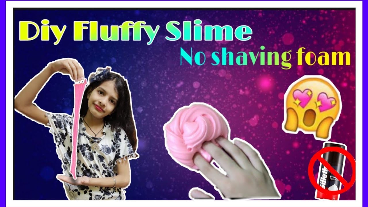 How to make Fluffy slime without shaving foam in English|No shaving foam|Anushka's Dream World