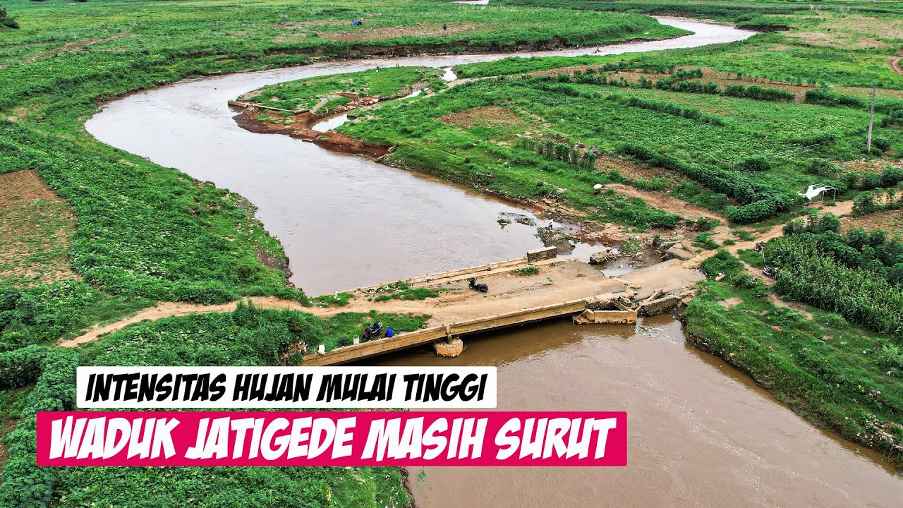 NYEBRANG JEMBATAN CIMANUK YANG MUNCUL HANYA SAAT KEMARAU ‼️ BLUSUKAN DI WADUK JATIGEDE YANG SURUT