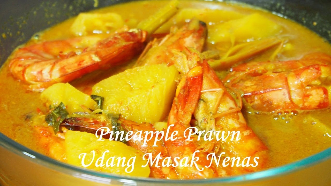 Pineapple Prawn | Udang Masak Nenas