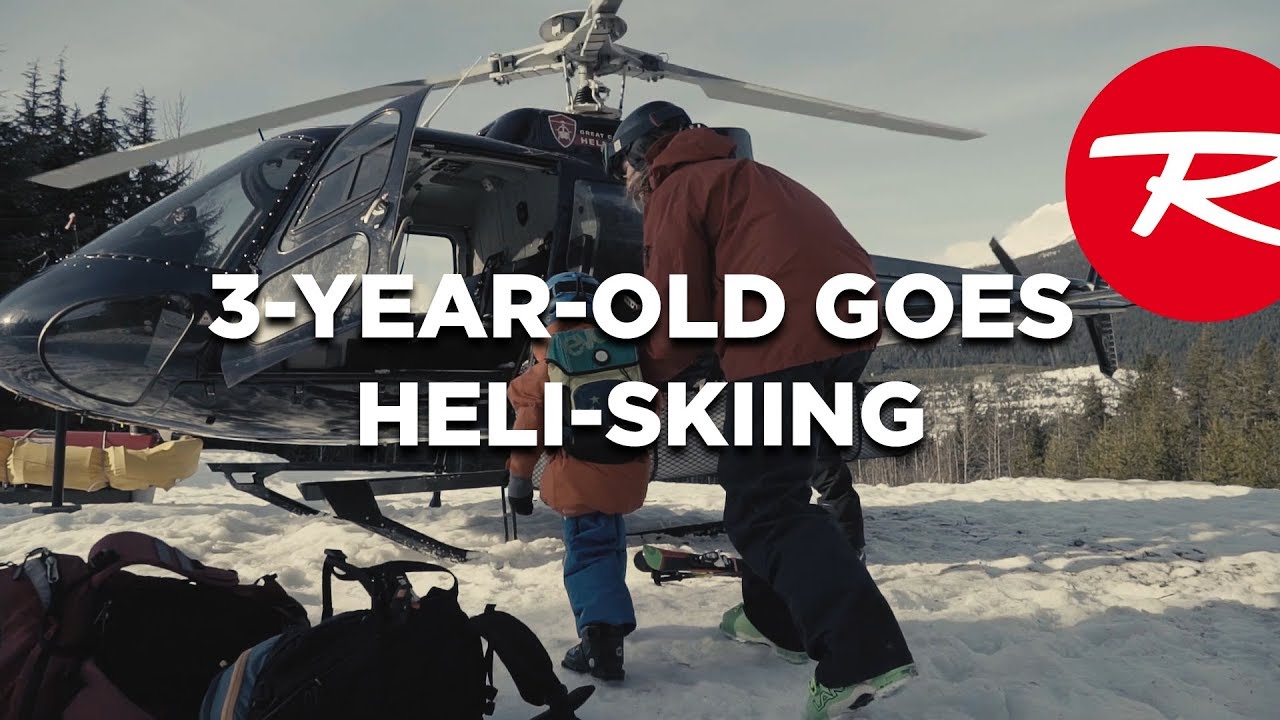 Rossignol | 3 Year Old Goes Heli-Skiing!