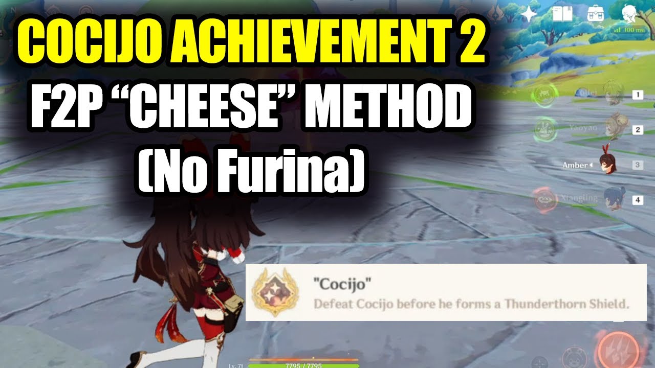 Cocijo Achievement 2 F2P Cheese Method | Defeat Cocijo before he forms a Thunderthorn Shield