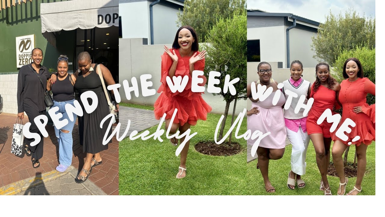 VLOG: Spend the week with me | Girlhood? My favorite hood please | A cute little Galentines luncheon