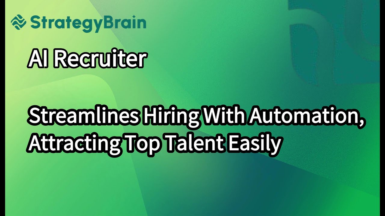 Streamline Hiring with AI Recruiter: Personalized, 24/7, and Scalable Recruitment