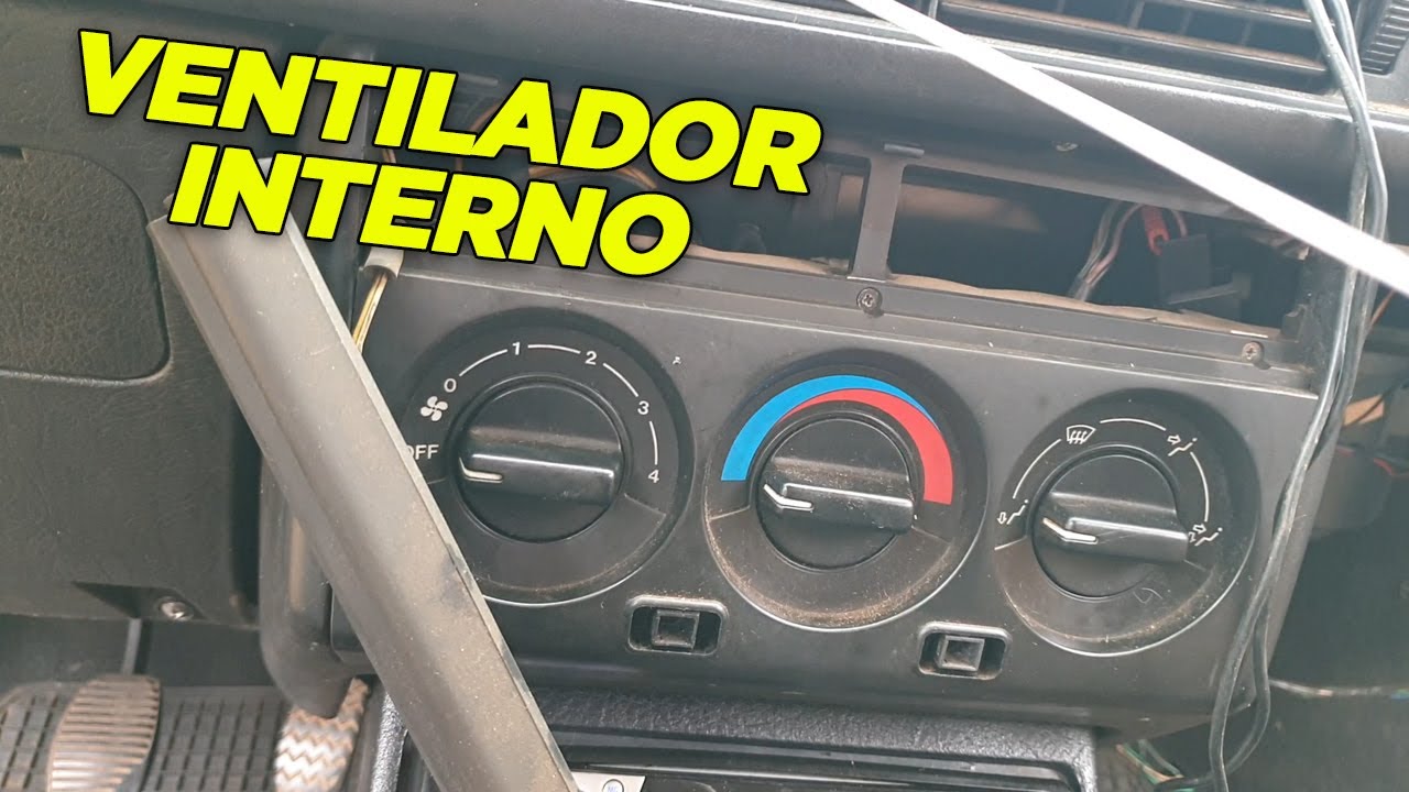 Como Arrumar Ventilador Interno Do Carro Em Casa - Fiat Tipo 1.6