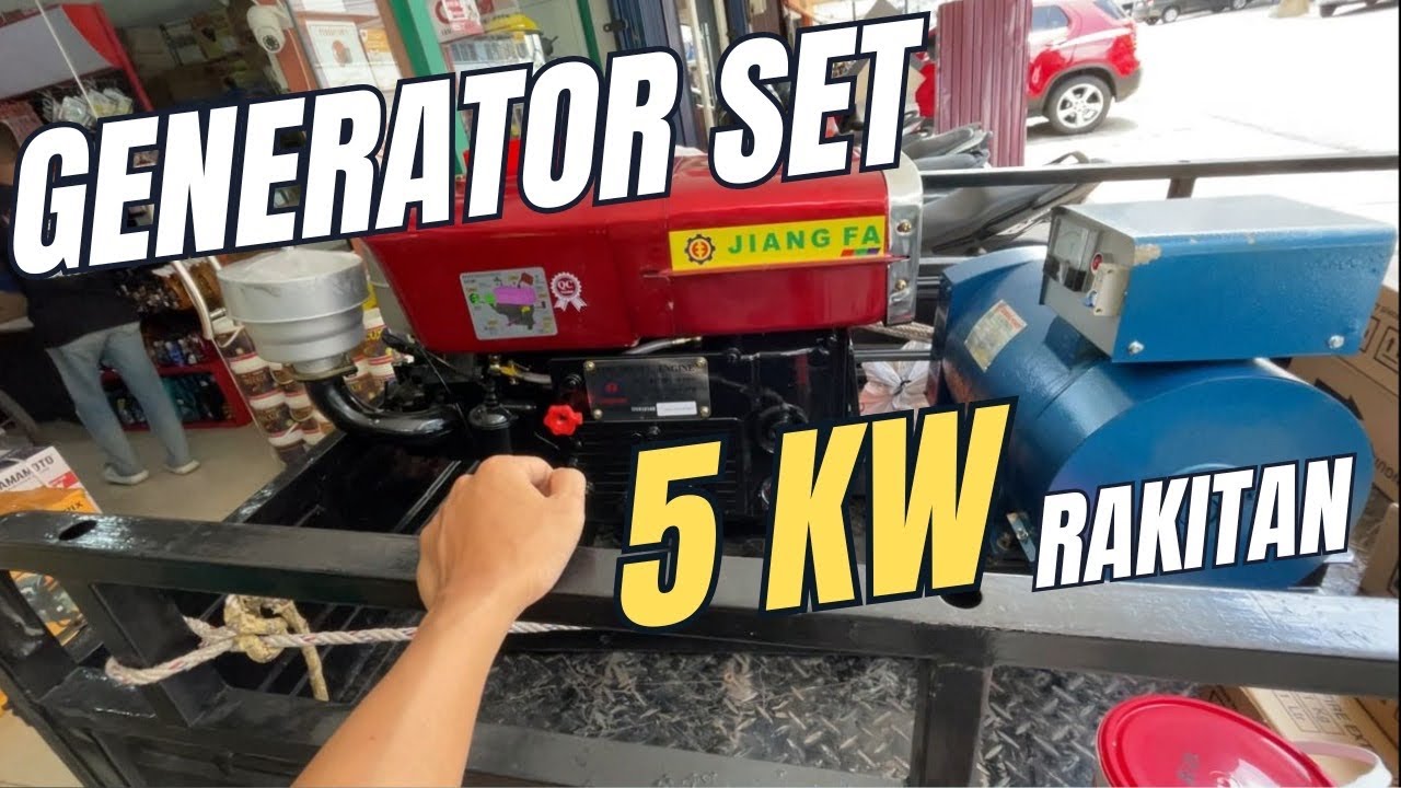 GENERATOR SET 5 KVA RAKITAN