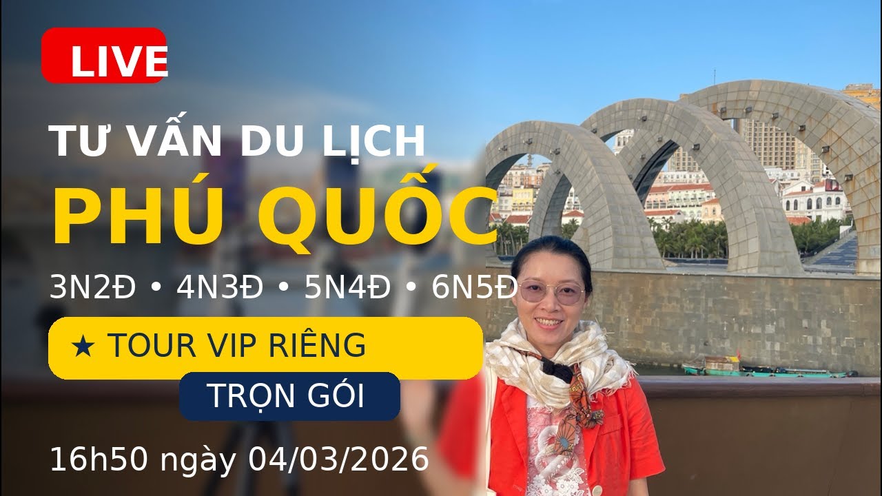 Du lịch Phú Quốc 3 ngày 2 đêm, 4 ngày 3 đêm, 5 ngày 4 đêm, 6 ngày 5 đêm Tour VIP riêng trọn gói
