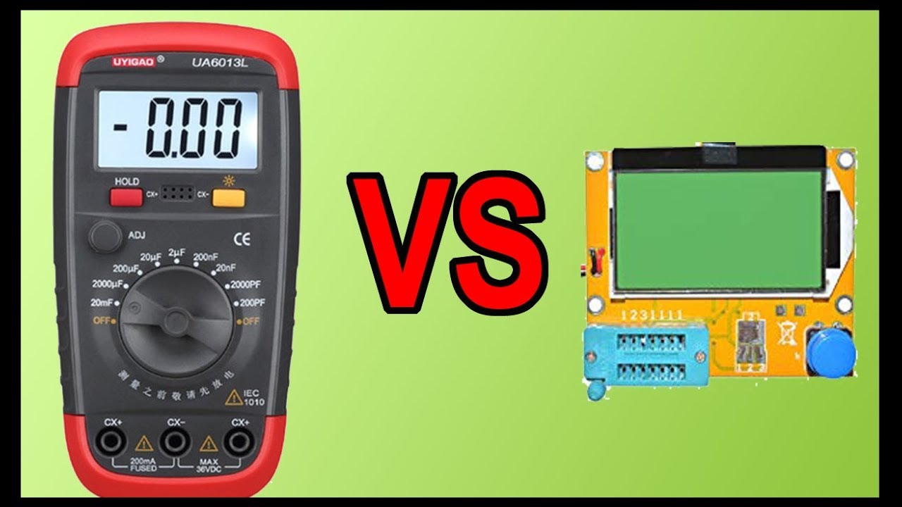 Component tester vs LCR meter
