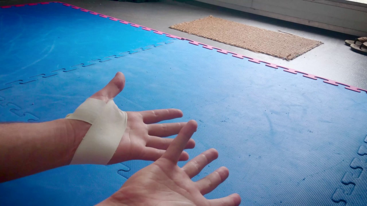 Thumb taping for BJJ Wrestling Judo