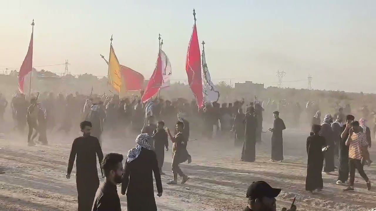 عراضت الشيخ حسين الحطاب جبر  الماجدي في   الكحلاء