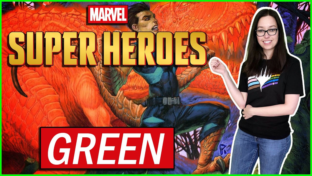 🟢Зеленый - Обзор лимитированного набора Marvel Super Heroes