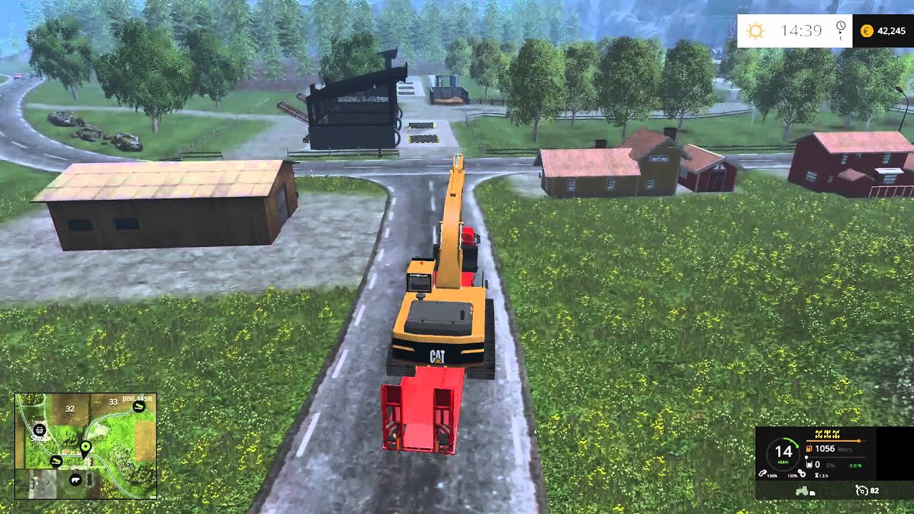 Bjornholm Mining and Construction Economy map for FS 15 part 9