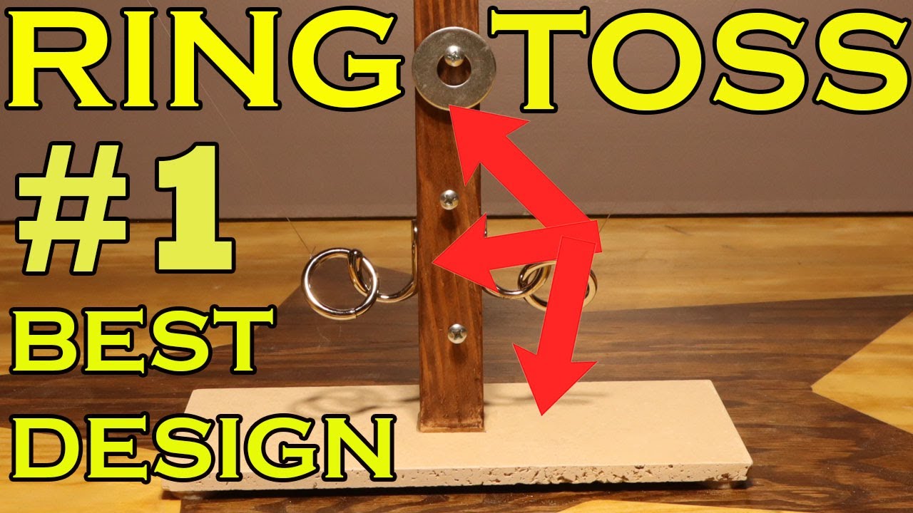 RING TOSS GAME | TIKI TOSS | TABLETOP RING TOSS GAME