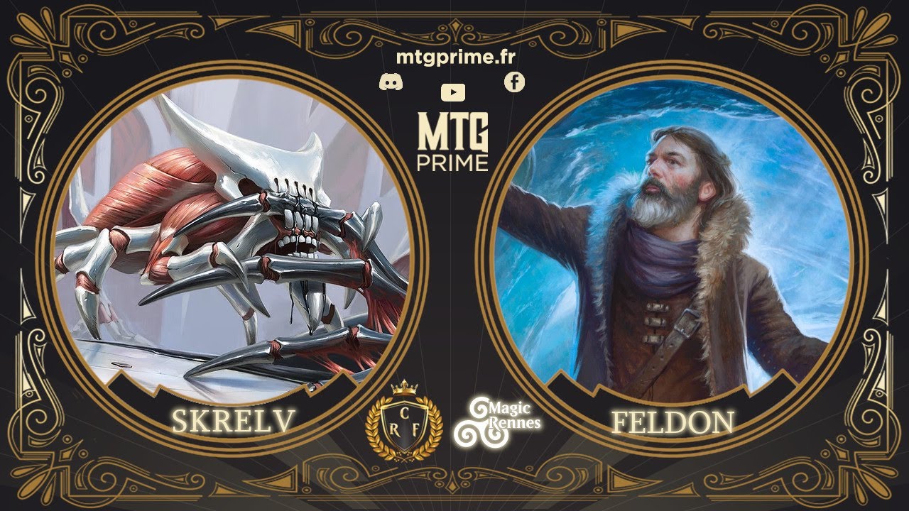 [CR BRETAGNE] SKRELV VS FELDON - DEMI - DUEL COMMANDER MAGIC THE GATHERING