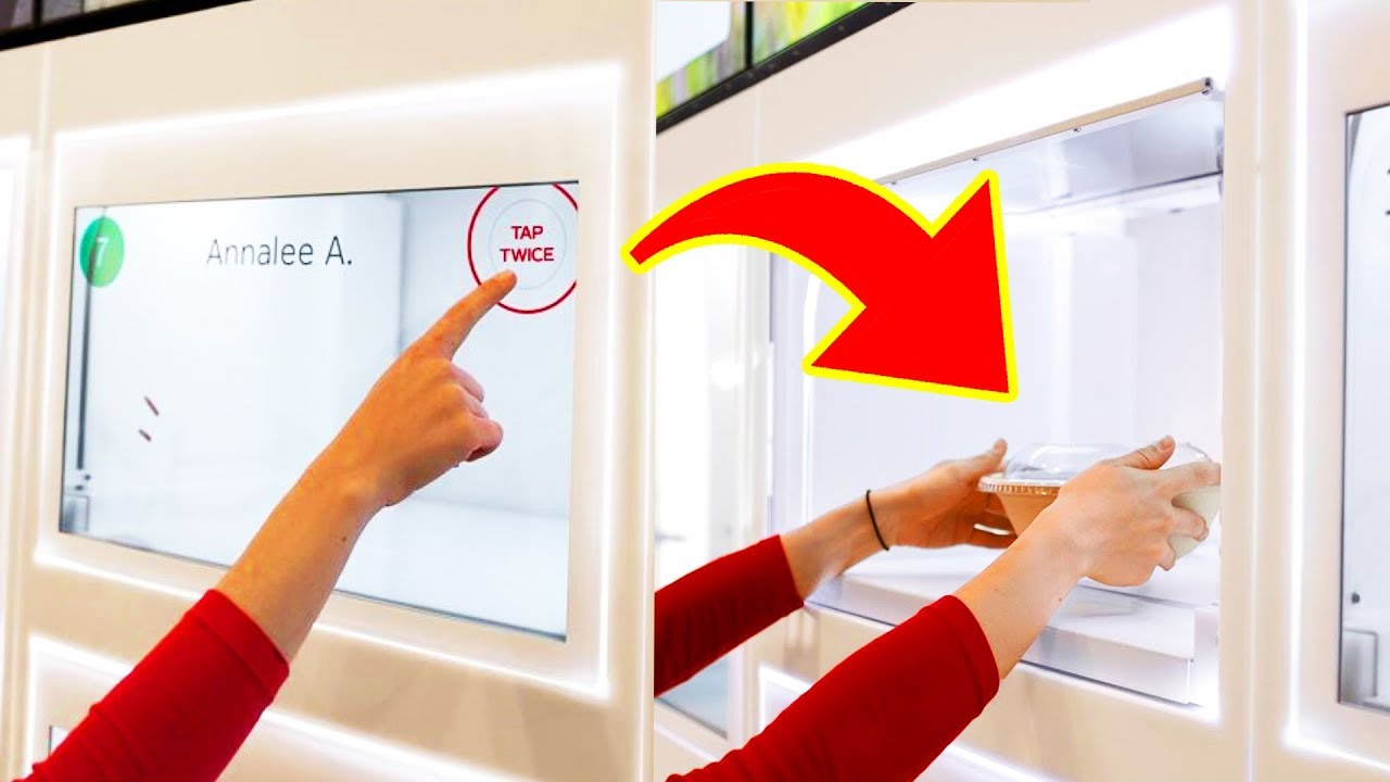 10 FAST FOOD Restaurants of The FUTURE!!!