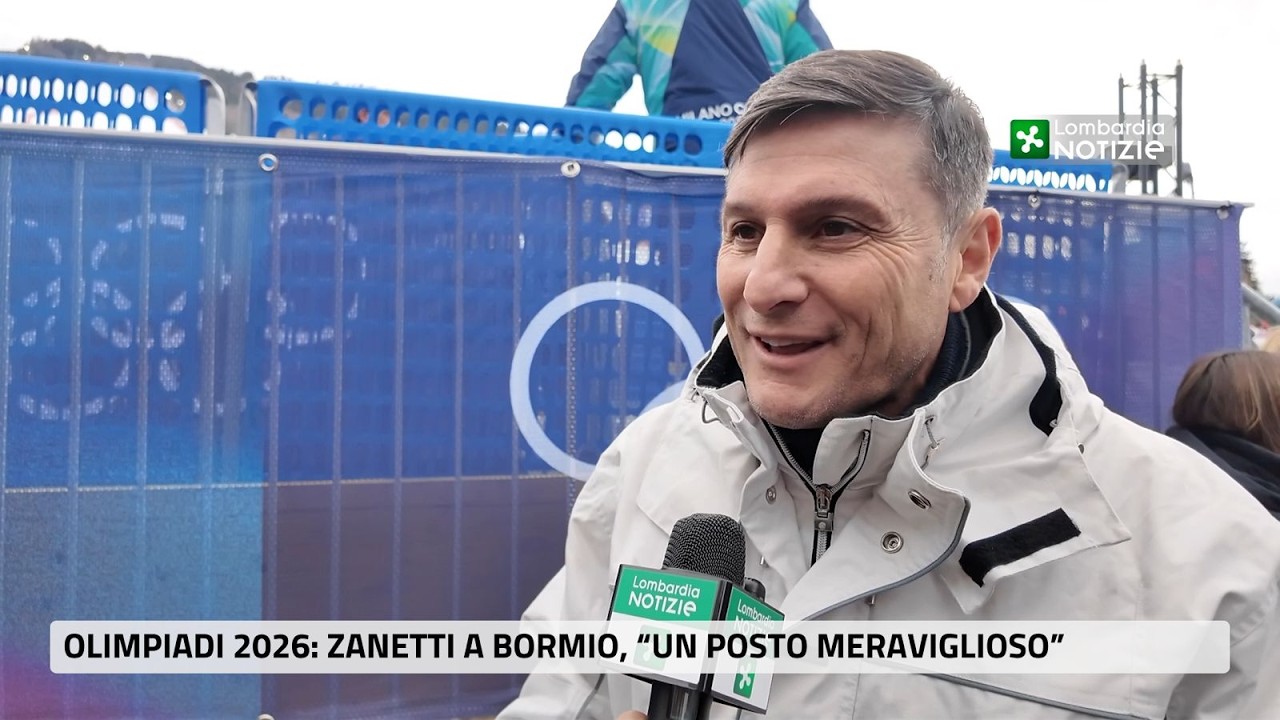 Olimpiadi 2026: Zanetti a Bormio, “un posto meraviglioso”