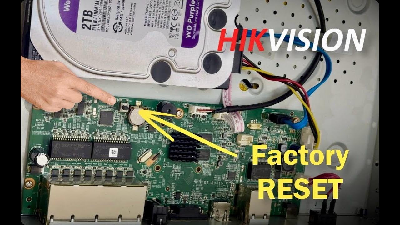 Сброс пароля Hikvision NVR | Как сбросить пароль Hikvision NVR/DVR до настроек по умолчанию [2024]