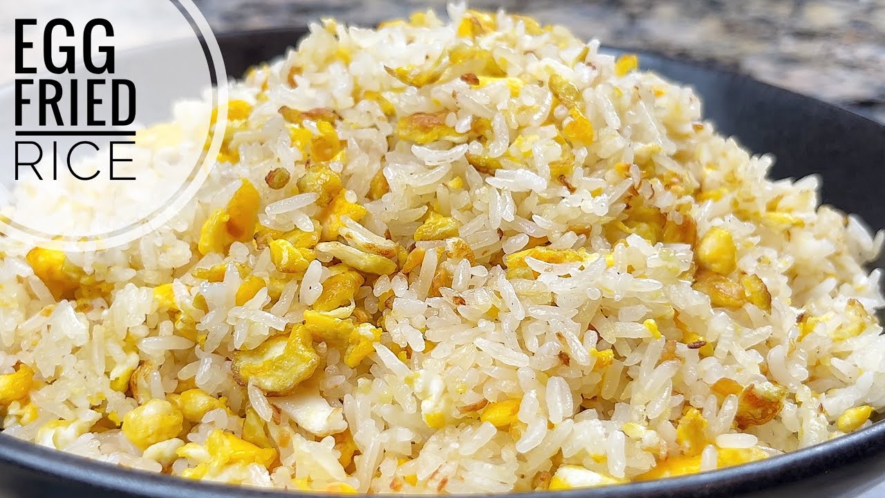 Жареный рис с яйцом и имбирём | Жареный рис с яйцом без соевого соуса | Простые рецепты с яйцом и...
