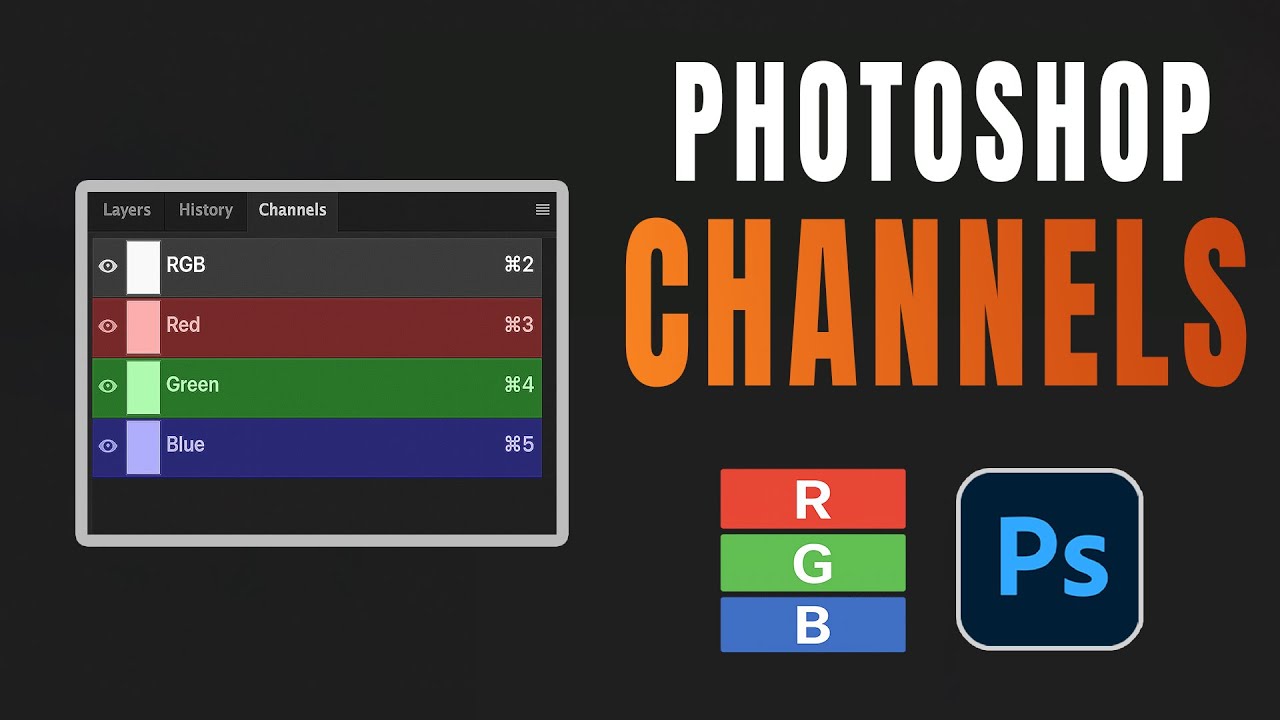 Master Photoshop Channels: The Secret Behind Selections & Color Control