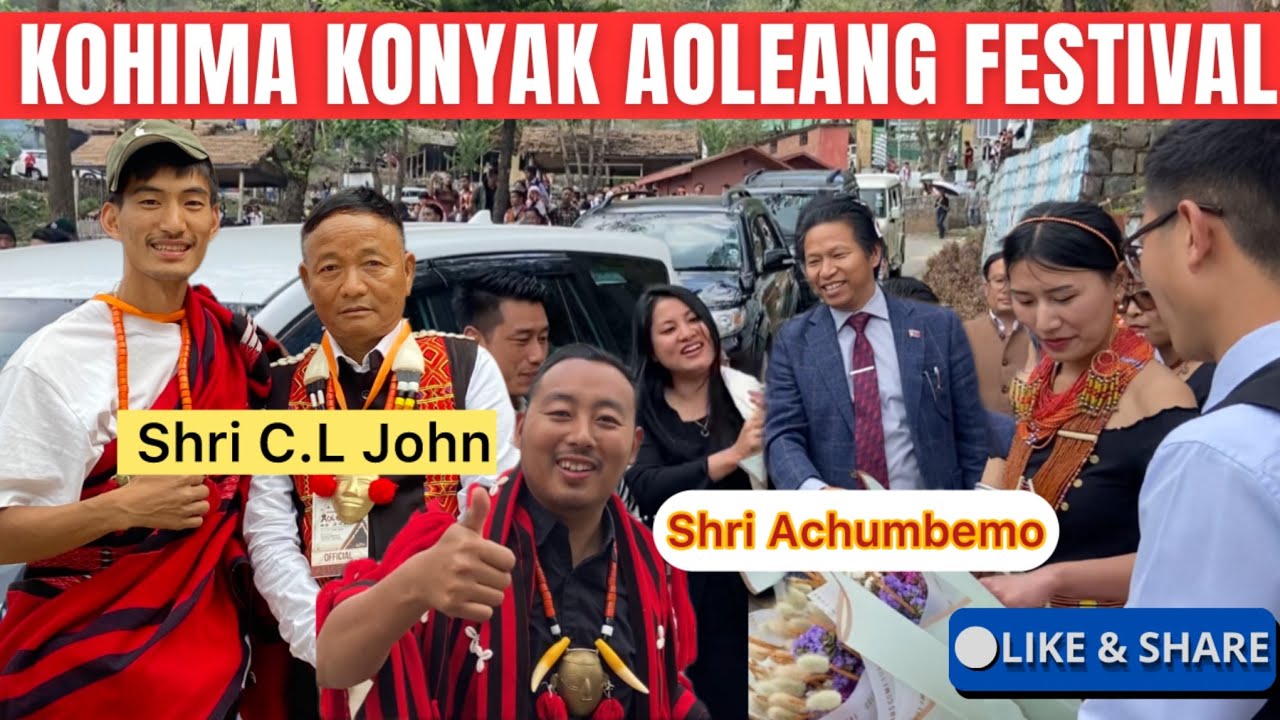 KOHIMA KONYAK AOLEANG 2026 🔥 | Full Festival Vlog | Culture, Dance & Celebration #kohima #konyak 