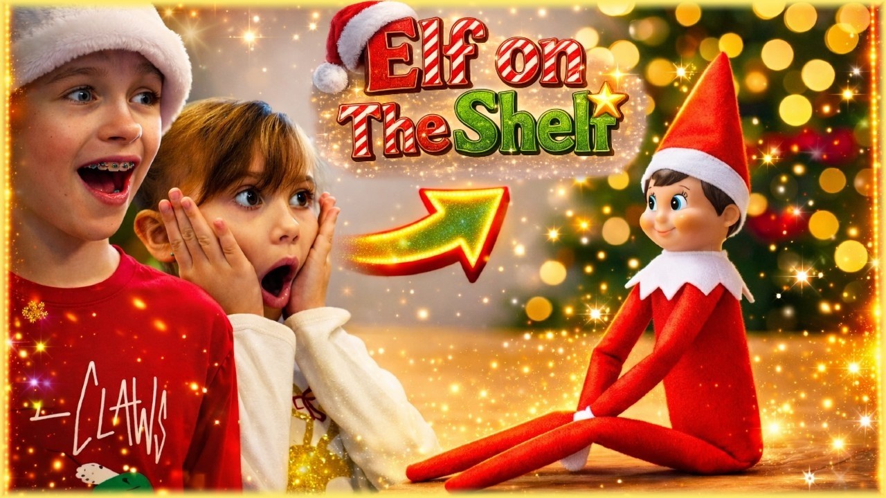 Elf On the Shelf Comes Alive! Evan Storm Christmas Fun 2025