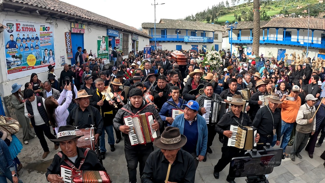 Cusco de Luto 😢 Último Adiós al Maestro Jorge Núñez del Prado en Paucartambo